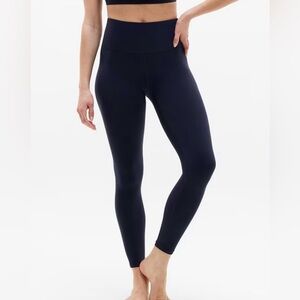 Athleta Ultra High Rise Elation 7/8 Tights Leggings Navy Size Medium